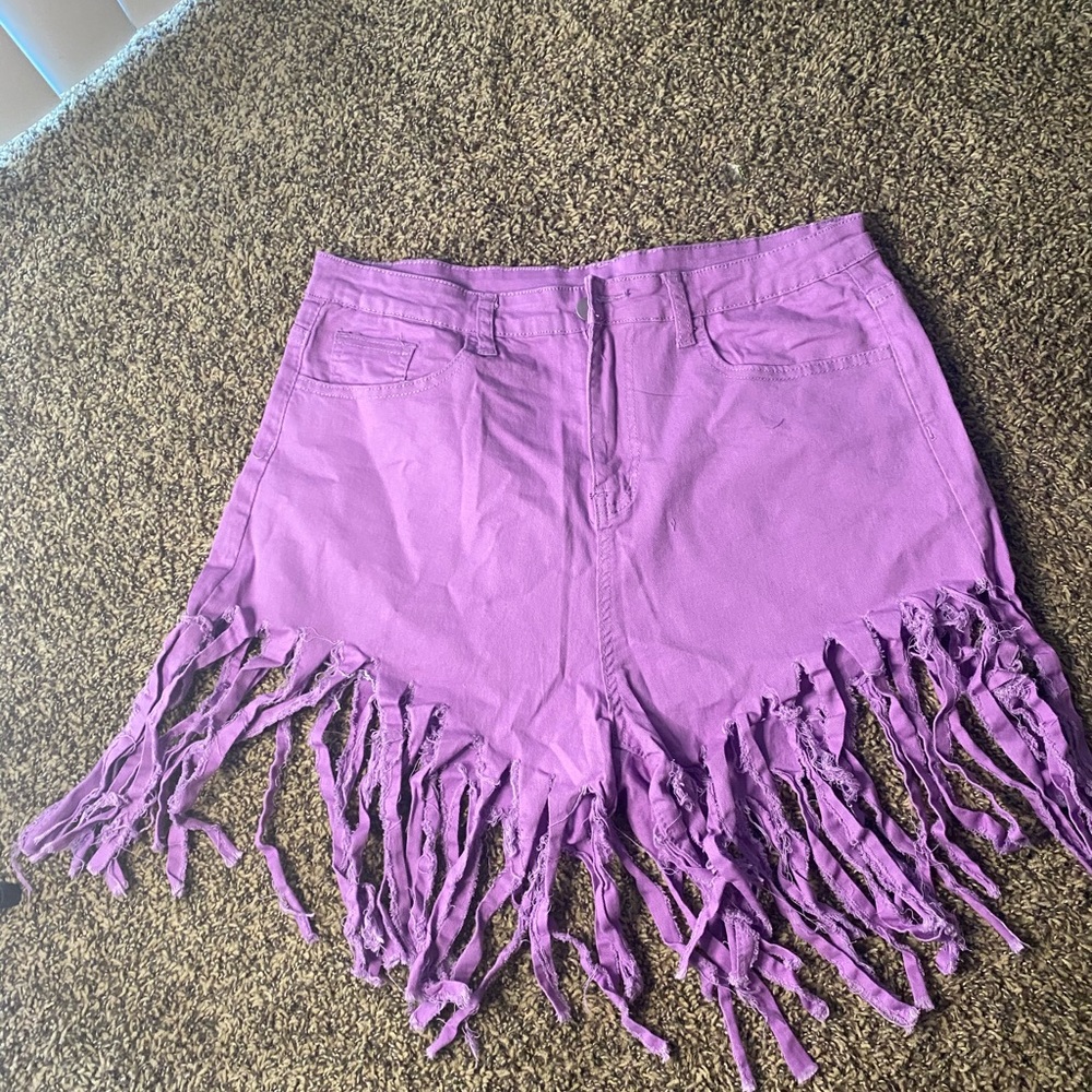 Purple Shorts XL